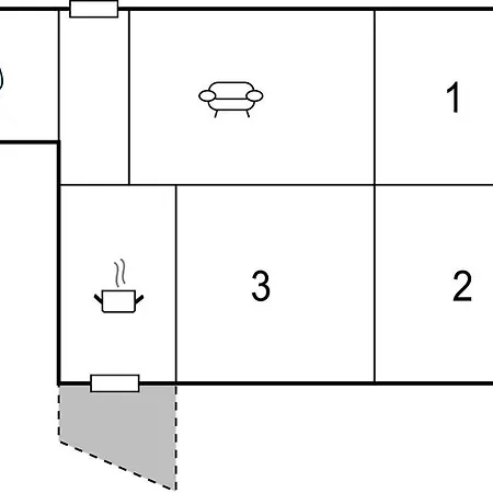 Daire 2 Bedroom Cozy In *
